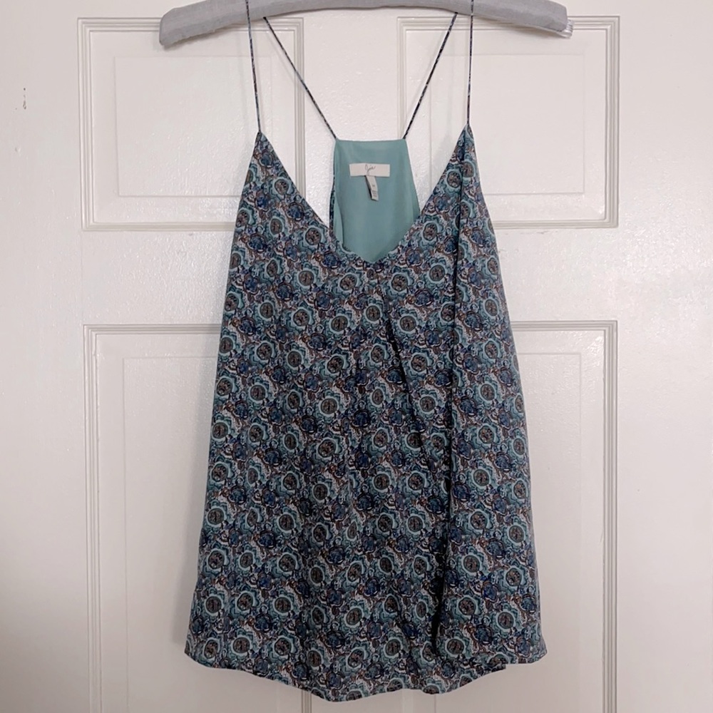 Silk tank top